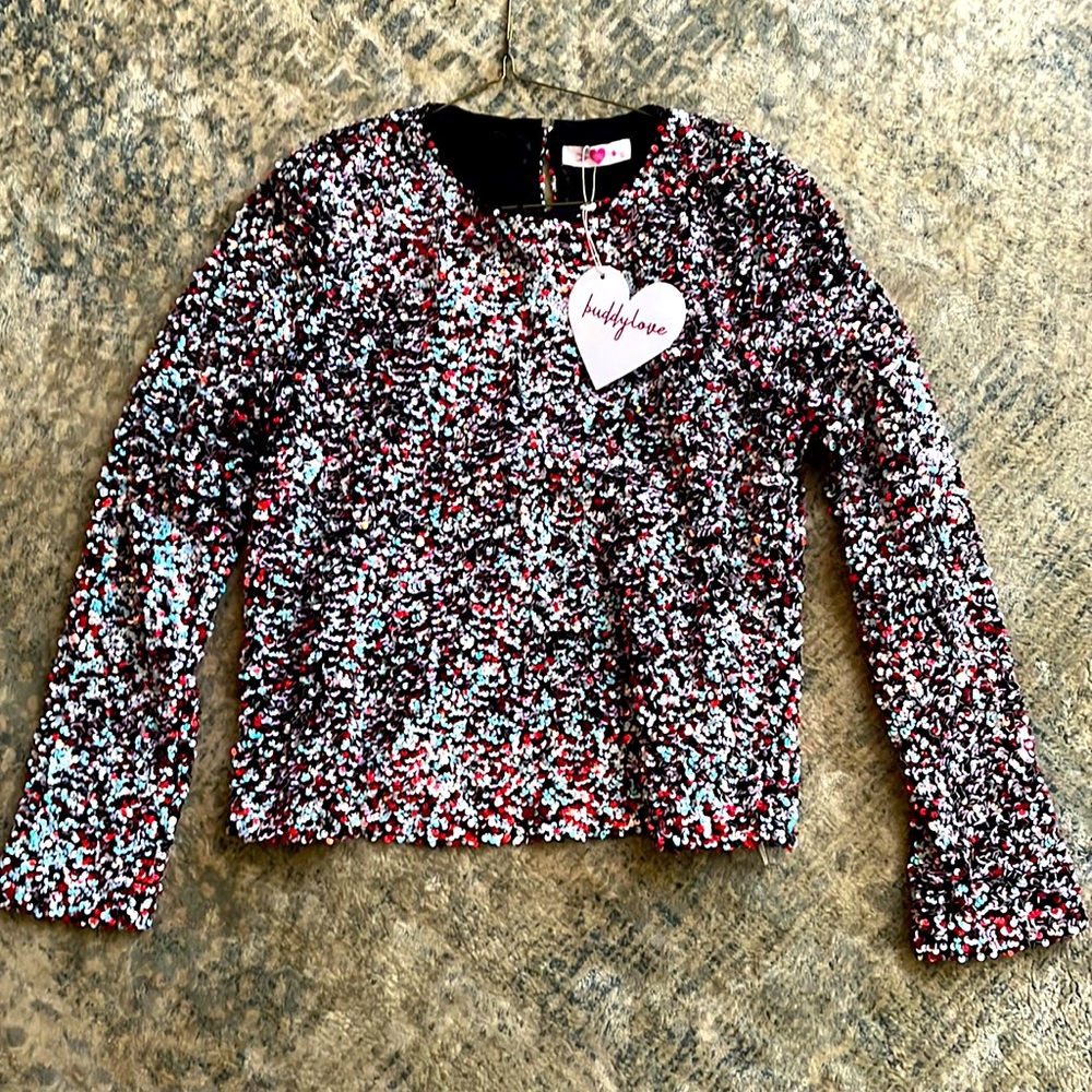 Buddy Love Holiday Confetti Sweater - NWT